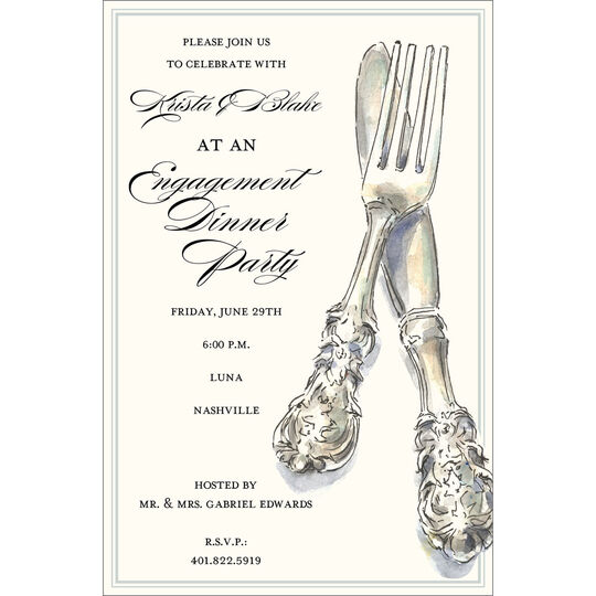 Rehearsal Ware Invitations